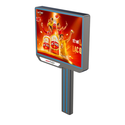 Custom p6 8000nits IP65 display de publicidade à prova d'água LED outdoor sistema de outdoor 4G com HDMI