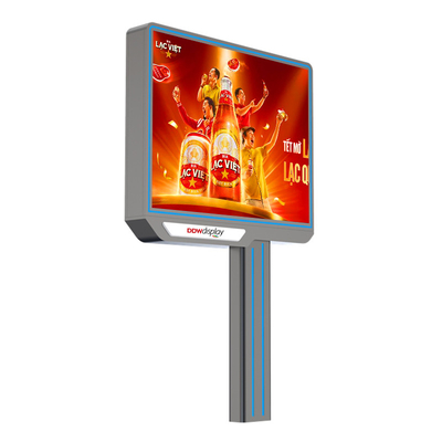 Custom p6 8000nits IP65 display de publicidade à prova d'água LED outdoor sistema de outdoor 4G com HDMI
