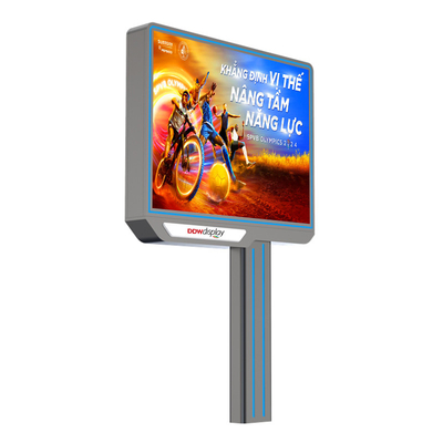 Instalação fácil Design de ponta p6 8000nits publicidade exibição de outdoor led outdoor led billboard