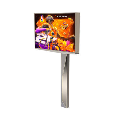 Instalação fácil P6 tela de LED de tela digital de aço outdoor publicidade cartazes