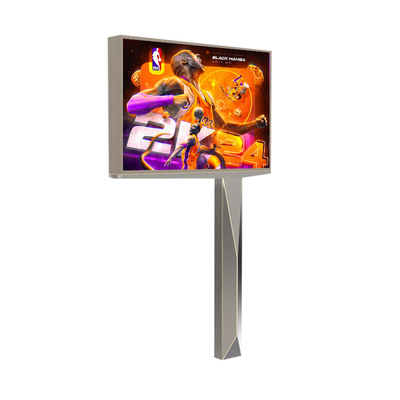 Instalação fácil P6 tela de LED de tela digital de aço outdoor publicidade cartazes