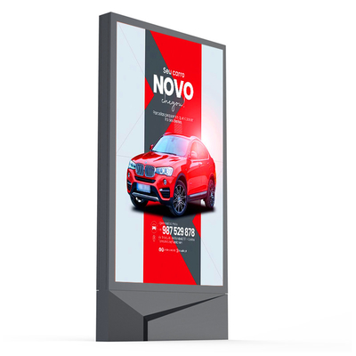 IP65 impermeável P4 P5 P6 P8 P10 10000nits mupi digital exterior interior LED sinalização digital