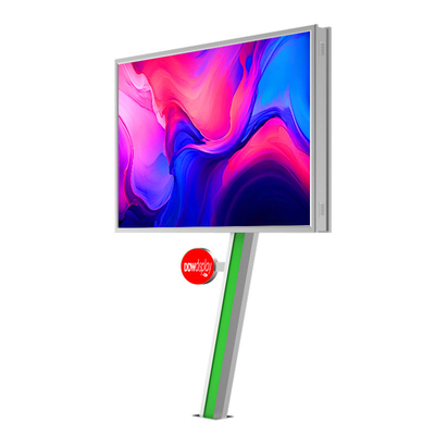 Alto brilho 8000nits p6 resistente à água IP65 LED display exterior cartaz publicitário digital