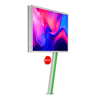 Alto brilho 8000nits p6 resistente à água IP65 LED display exterior cartaz publicitário digital