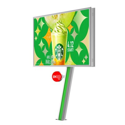 Display digital de instalação fácil 8000nits IP65 P6 outdoor publicity led billboard preço