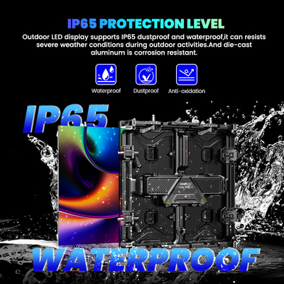 Imponível a água 500x500 em cores 7680hz p1.56 p3.91 p2.6 p2.97 p2.604 p2.976 parede vídeo palco aluguel LED display