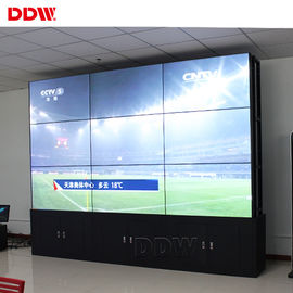 3.5mm 55&quot; parede video do tela táctil do IR para anunciar 500 lêndeas operação 1920 x 1080 fácil