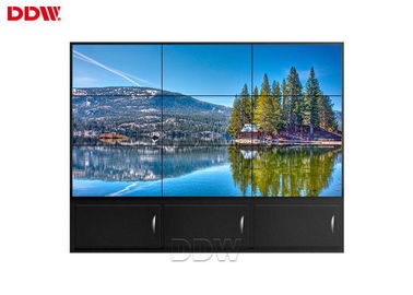 Parede video Frameless da visualização ótica da parede 3x3/controle sem fio multi