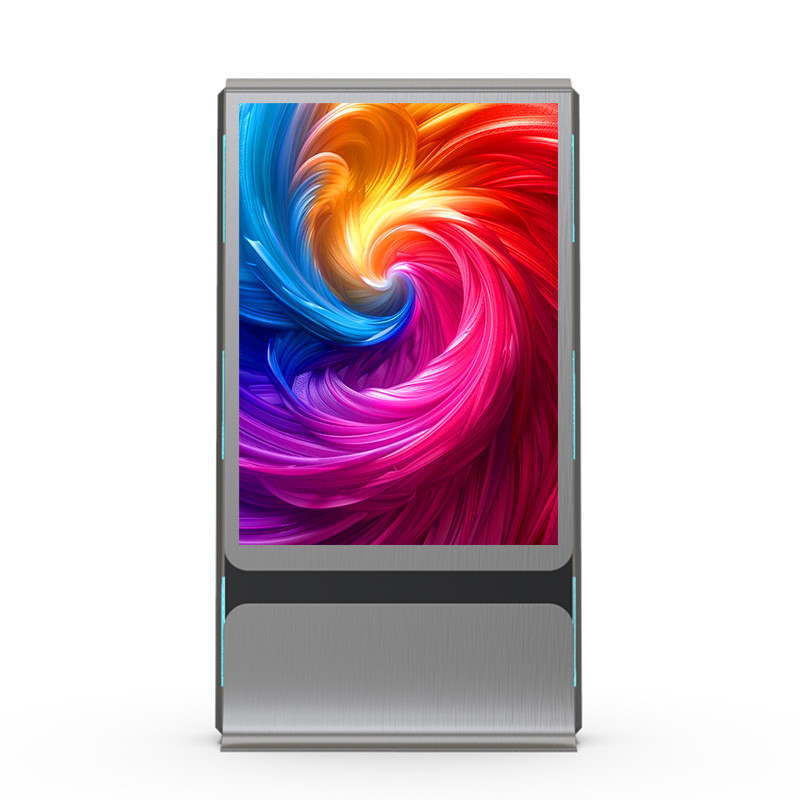 Fácil instalação personalizada de alto brilho p4, p5, p6, p8, p10 IP65 mupi digital LED
