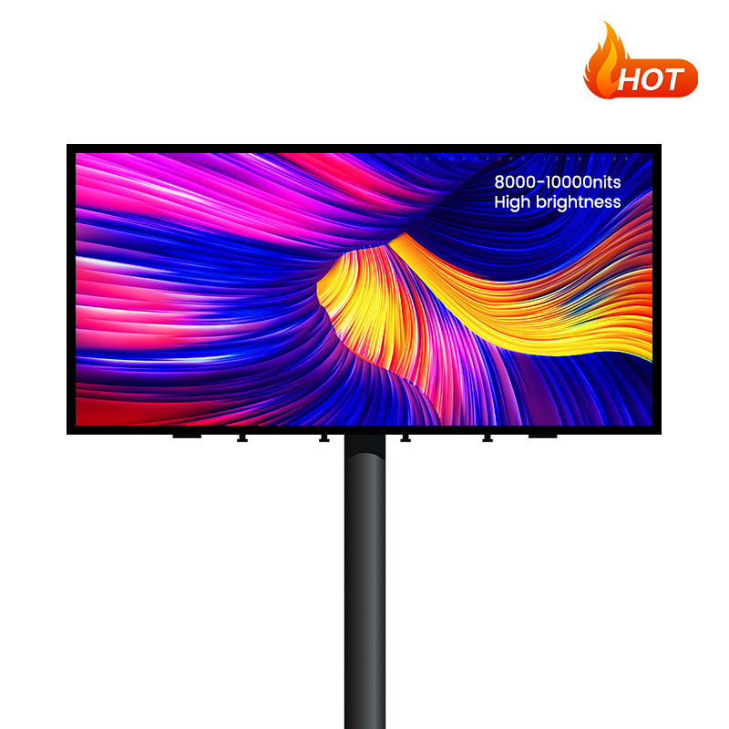 IP68 Ecrã LED à prova d'água de alta luminosidade 960x960mm P5 P6.67 P8 P10, 8000-10000nits para publicidade ao ar livre