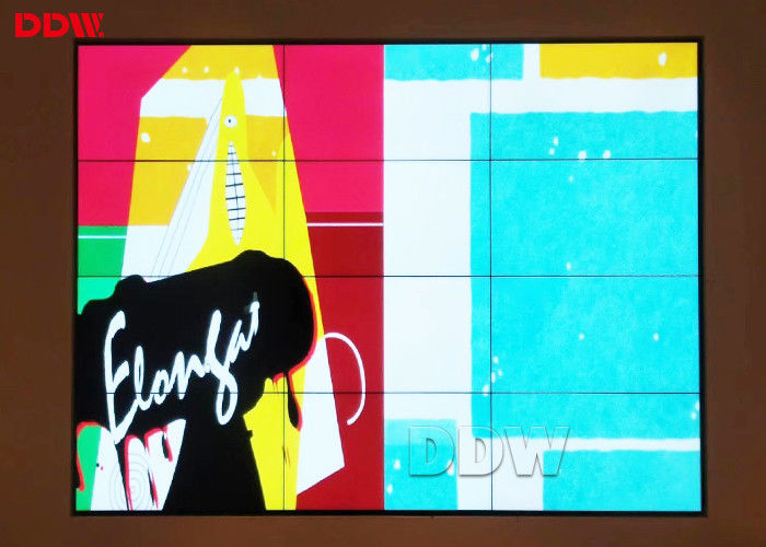 Parede video da tevê do múltiplo fixado na parede/parede video Frameless multi cor